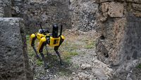 Robot Anjing Jadi Penjaga Situs Sejarah Pompeii, Cerdas Banget