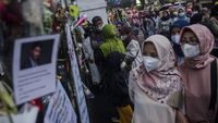 Jelang Pemakaman Eril, Lihat Lagi Momen Pelayat Padati Gedung Pakuan