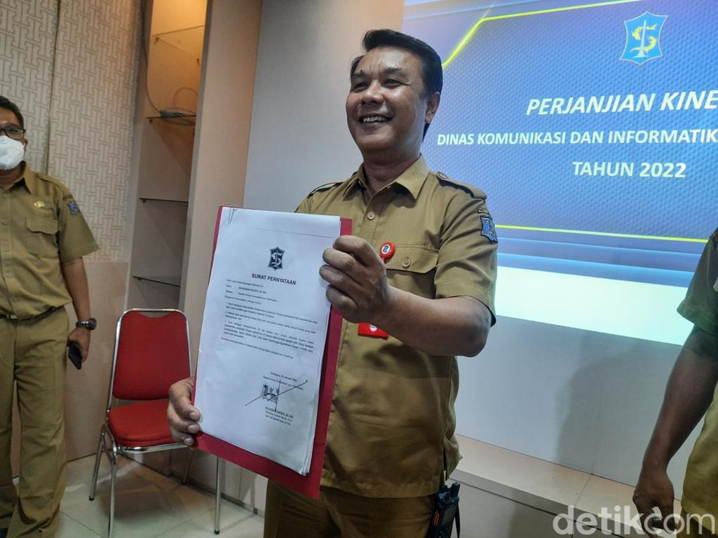 Kepala Dinas Kominfo Surabaya Siap Mundur dari Jabatan Jika...
