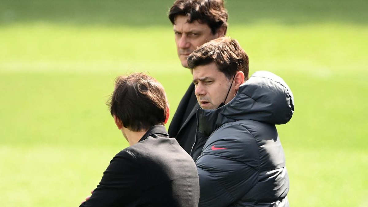 Mauricio Pochettino bakal diberhentikan Paris Saint-Germain (AFP via Getty Images/FRANCK FIFE)