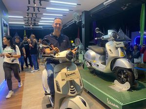 Erick Thohir Tagih Vespa Bikin Pabrik, Piaggio: Akhir Tahun Ini Mulai Ngebul
