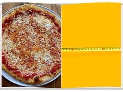 Pizza Pesanannya Lebih Kecil 5 Cm, Pembeli ini Protes dan Ukur Ulang Pakai Meteran