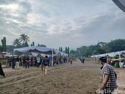 Jenazah Eril Tiba di Lokasi Pemakaman di Cimaung