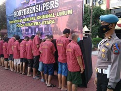 Polda Sumut Tetapkan 19 Tersangka dari 29 Orang yang Diamankan