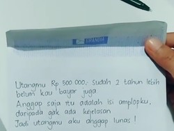 Viral Wanita Tagih Utang Diganti Buwuh Amplop Kosong saat Teman Nikah