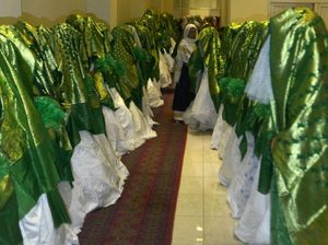 Misterius, Wajah Pengantin Wanita Ditutup Kain Saat Menikah di Kabul