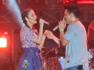 Geger! Kemesraan Ariel NOAH dan Bunga Citra Lestari Bikin Teriak
