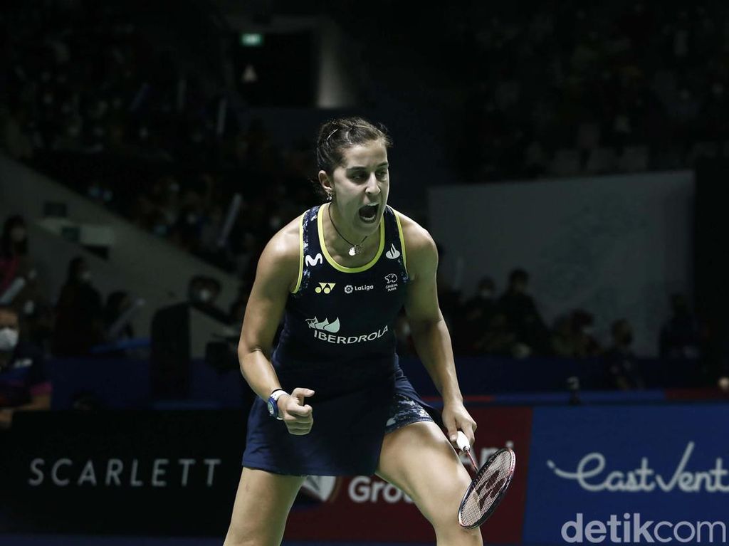 Carolina Marin Melaju ke Babak 16 Besar Indonesia Open 2022