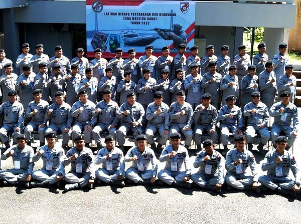 Latihan Pertahanan dan Keamanan Laut Bakamla RI