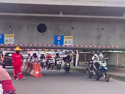 Pemasangan Jalur Kereta Cepat di Bekasi, Buat pengendara Motor Auto Nunduk