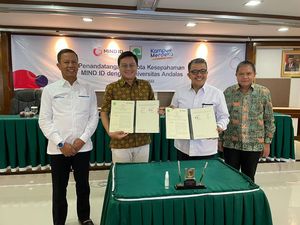 MIND ID-Universitas Andalas Kerja Sama Kembangkan Community dan Society