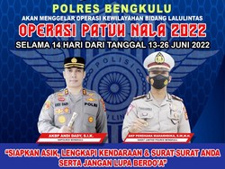 Operasi Patuh Nala 2022 Dimulai, Ini 7 Pelanggaran yang Akan Ditilang