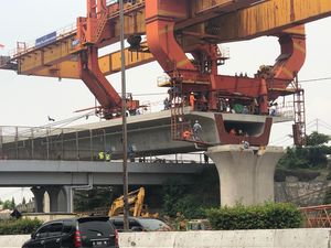 Penjelasan soal Girder Box yang Diviralkan Jadi Hoax Becakayu Amblas
