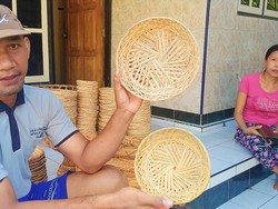 Kerajinan Ingke Kembali Menggeliat di Jembrana