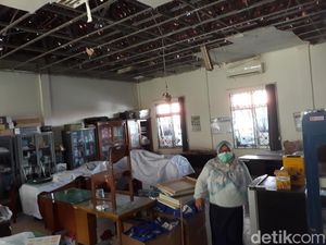 11 Kantor OPD di Bantul Rusak Diterjang Hujan-Angin Kencang