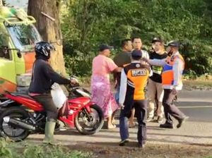 Sopir Truk Nyaris Tabrak Petugas gegara Menolak Masuk Jembatan Timbang Sidrap