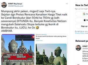 Pembuat Foto Stupa Borobudur Mirip Jokowi Dicari Polisi Pembuat Foto Stupa Borobudur Mirip Jokowi Dicari Polisi