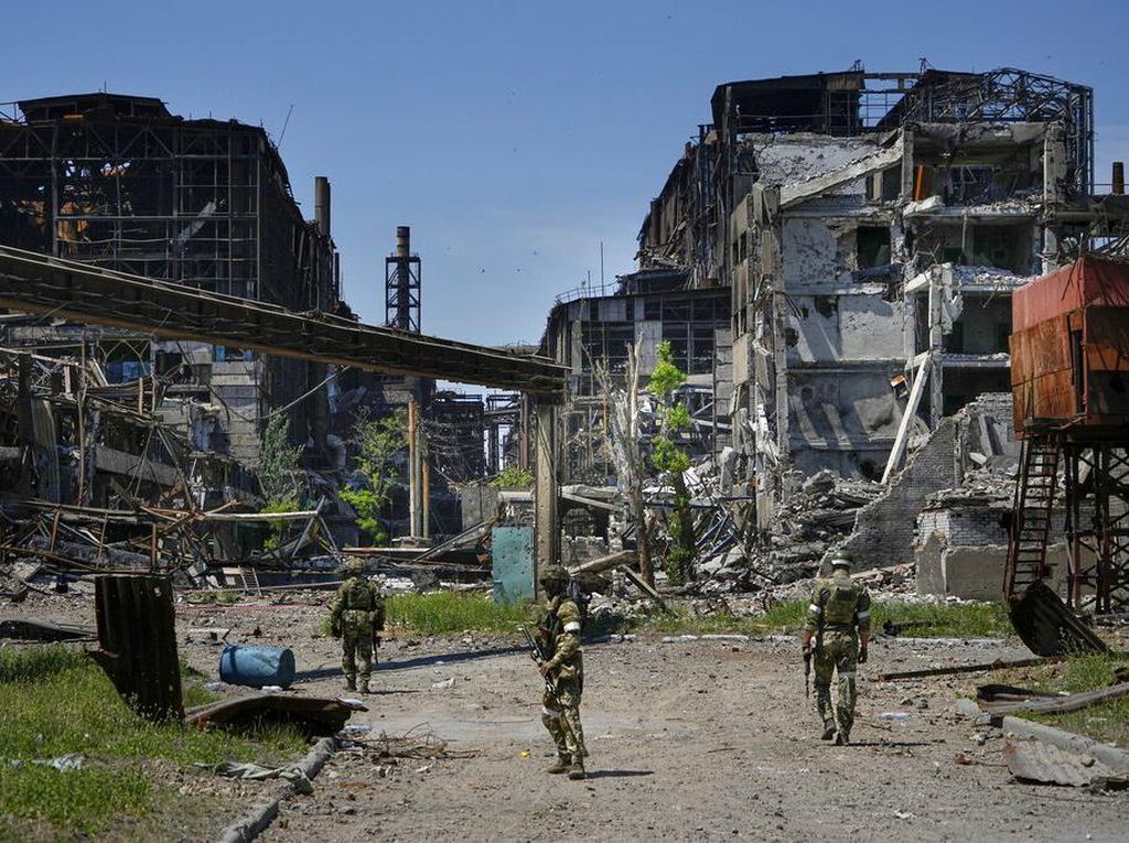 Momen Tentara Ukraina Dikepung Pasukan Rusia di Sievierodonetsk