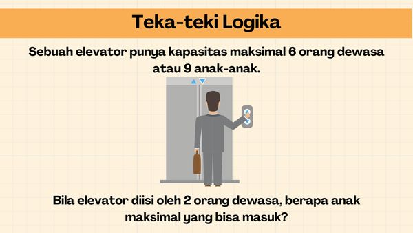 Teka-teki Buat Si Paling Pintar, Tantang Otak Kamu Berpikir!