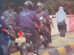 Ini Lokasi Viral 2 Perempuan Tak Mau Mengalah dari Invasi Pemotor di Trotoar