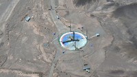 Foto Satelit Tunjukkan Roket Iran Bersiap Meluncur ke Orbit Bumi
