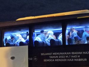 1.568 Calhaj Aceh Tiba di Madinah, 3 Orang Batal Berangkat 1.568 Calhaj Aceh Tiba di Madinah, 3 Orang Batal Berangkat