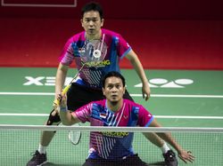 Hasil Indonesia Open 2022: Ahsan/Hendra Tersisih di Babak Pertama