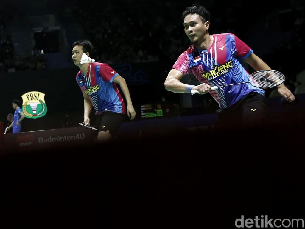 Tidak Mudah buat Hendra/Ahsan Maju ke Final Malaysia Masters 2022