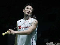 Kalah di Indonesia Open 2023, Kento Momota Masih Belum Fit