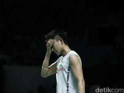 Kaget! Kento Momota Kandas di Babak Pertama Indonesia Open