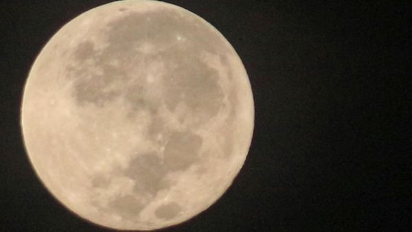 Lihat Lagi Penampakan Bulan Purnama Stroberi di Langit Depok