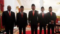 Potret Menteri dan Wamen Baru yang Dilantik Jokowi