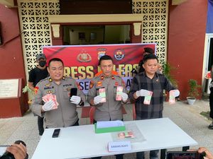 Polisi Gerebek Pengedar Uang Palsu di Makassar, Rp 59 Juta Disita