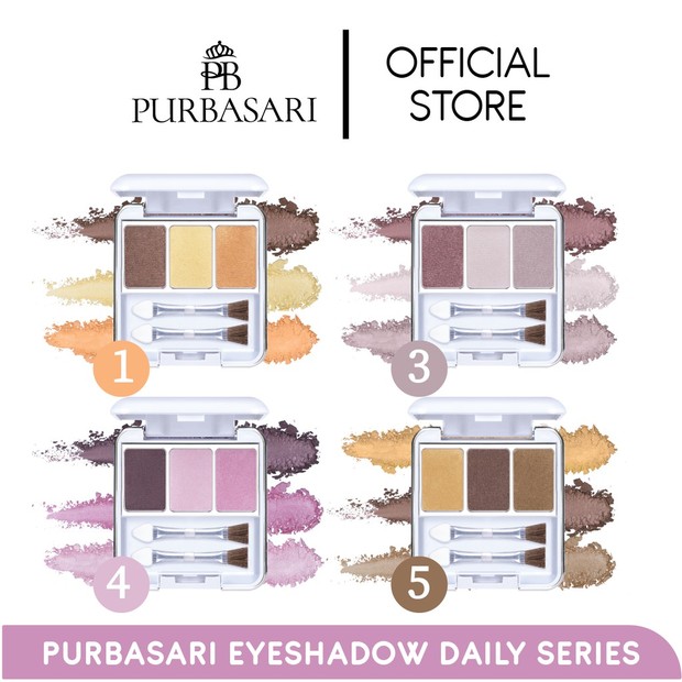 Potret produk Eyeshadow Daily Series/ Foto: purbasari.com Potret produk Eyeshadow Daily Series