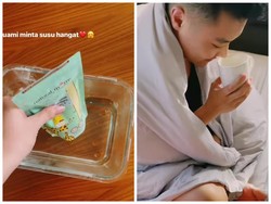 Kocak! Suami Minta Susu Hangat, Malah Diberi ASI Istrinya