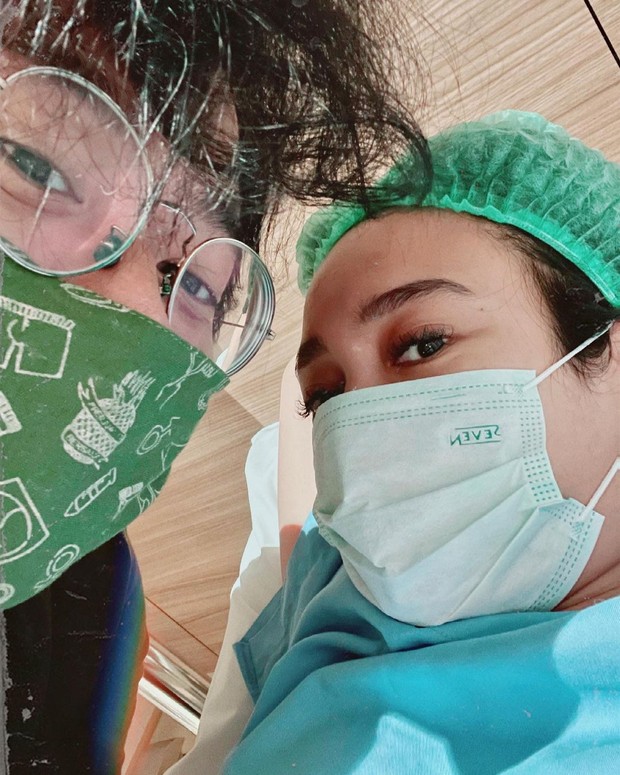 Program hamil berhasil, Dea Ananda melahirkan anak pertama/Instagram/Dea_ananda