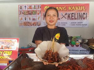Ada Sate Biawak di Area Kuliner PKB 2022, Satu Porsi Rp 20 Ribu