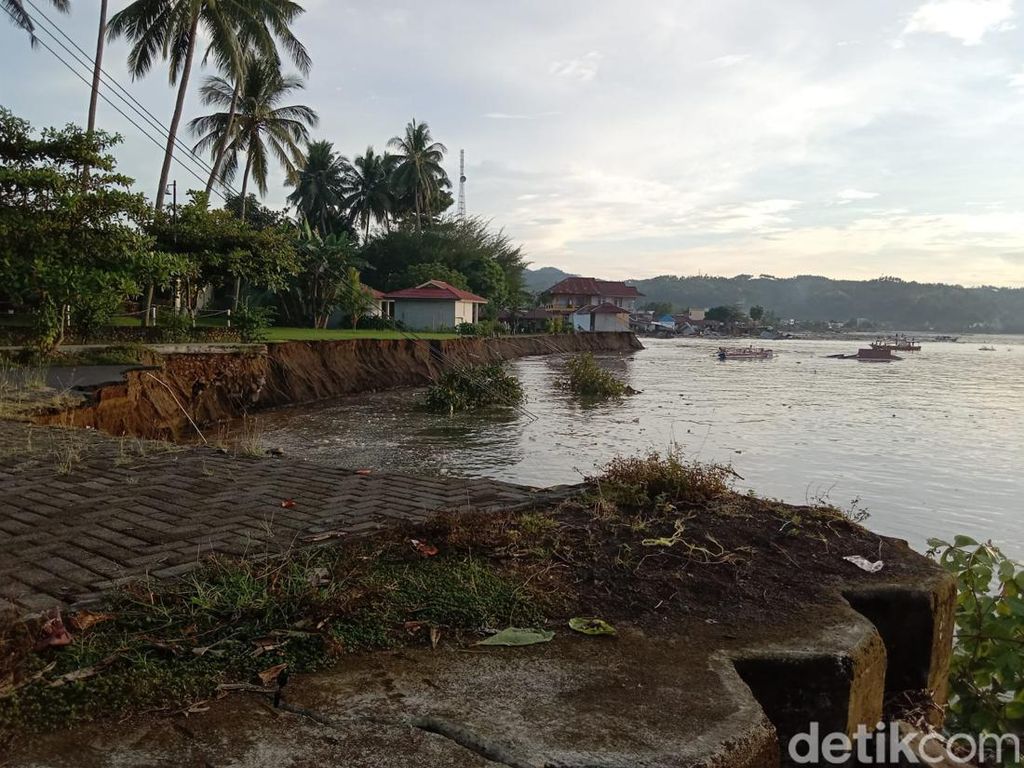 Pemkab Minsel Tetapkan Status Tanggap Darurat Bencana Abrasi Pantai