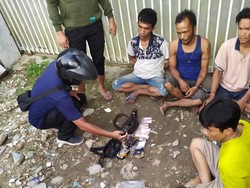 Bandar Narkoba Jermal 15 Ditangkap Saat Bersembunyi di Rumah