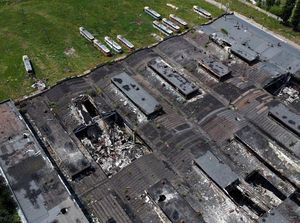 Rusia Bombardir Pertahanan Ukraina di Lisichansk Rusia Bombardir Pertahanan Ukraina di Lisichansk