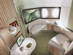 Desain Kursi Pesawat Masa Depan: Punya Kursi Mengambang