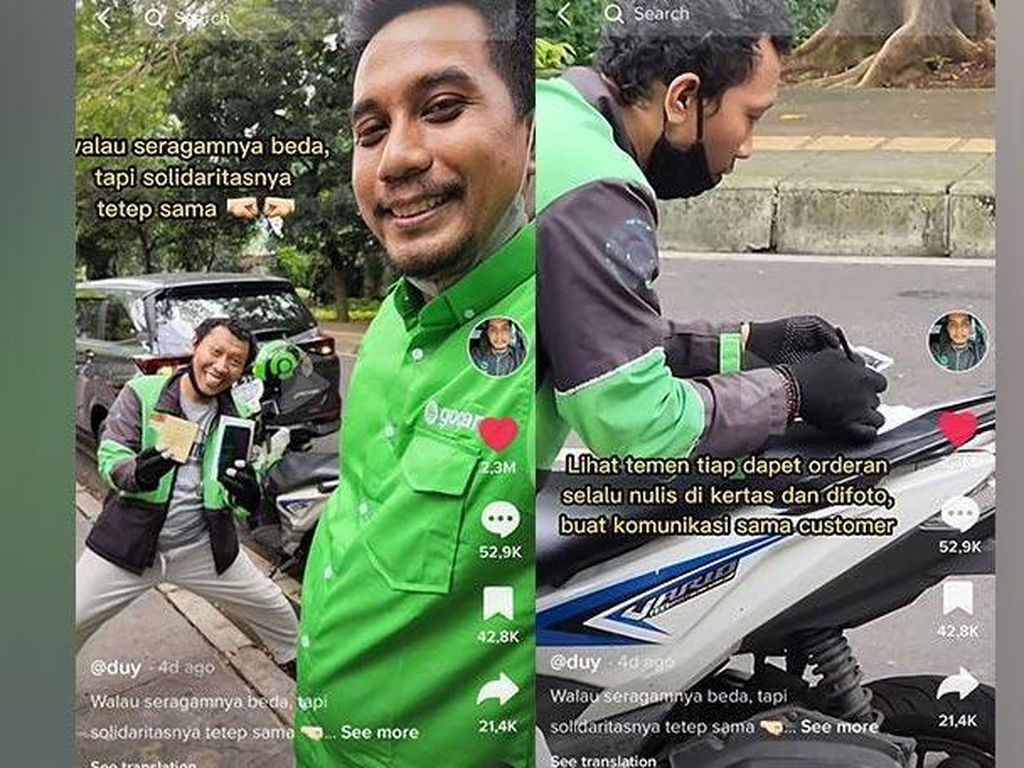 Viral! Kisah Solidaritas Driver GoCar Beri HP untuk Driver GoRide Viral! Kisah Solidaritas Driver GoCar Beri HP untuk Driver GoRide