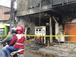 Melihat Sebab SPBU Mini Terbakar Tewaskan Ibu-Anaknya di Sidoarjo