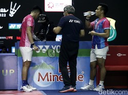 Hasil Indonesia Open 2022: Pram/Yere Gagal ke Semifinal