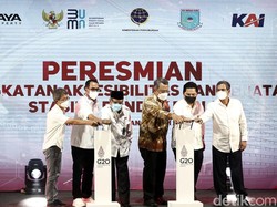 Menhub Budi-Erick Thohir Resmikan Penataan Stasiun Pondok Ranji