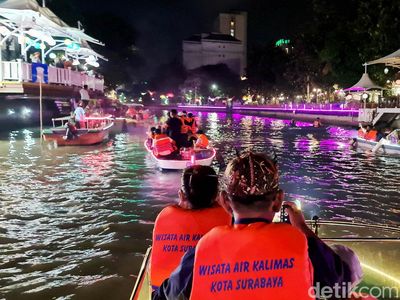 Jajal Wisata Air Kalimas Surabaya, Nggak Kalah sama di Chao Phraya