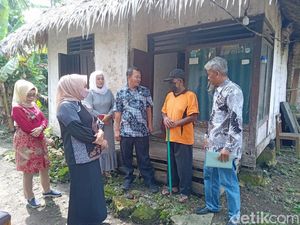 Ahmad Penghuni Gubuk Reyot Dapat Uluran Tangan Pemkab Pangandaran