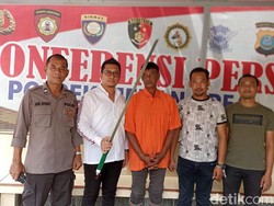 Berawal Saling Tatapan, Pria Medan Ancam Pakai Kelewang Ditangkap