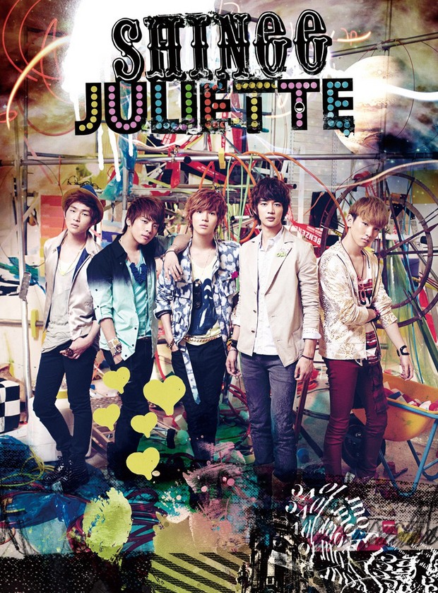 Potret SHINee dalam foto sampul single Jepang Juliette/ Foto: kpop.fandom.com Potret SHINee dalam foto sampul single Jepang Juliette