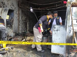 Selidiki Kebakaran SPBU Mini Tewaskan Ibu-Anak, Polisi Terjunkan Labfor